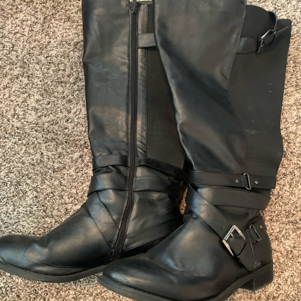 Wide calf boots